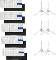 Robot Vacuum Cleaner Main Brush HEPA Filter Side Brush Mop Cloth Compatible with 360 S6 Robotic Vacuum Cleaner Filter Parts Accessories (Color : As The picture-13)