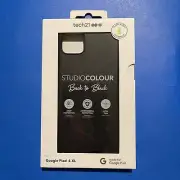 tech21 Studio Colour Case for Google Pixel 4 XL - BACK TO BLACK