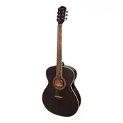 Martinez '41 Series' Folk Size Acoustic Guitar (Black)