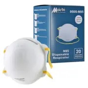 NEW / SEALED Makrite 9500-N95 NIOSH Approved Mask Respirator CASE