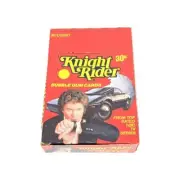 KNIGHT RIDER Vtg. 1982 Bubble Gum Trading Cards Box 36 Sealed Wax Packs Donruss