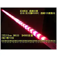 在飛比找蝦皮購物優惠-7尺客製型LED 215cm  3WX33顆