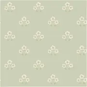 Mini Flowers Sage, Wallpaper 10.05m x 53cm Wallpaper Boutique