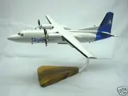 Fokker 50 Skyways Wood Airplane Model - BIG - Free Shipping