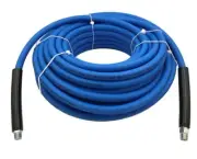Blue Non Marking Pressure Washer HOSE 4000 PSI BLUE 3/8ID" x 100' (100 ft)