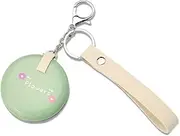 Mini Compact Mirror Keychain Magnifying Travel Folding Mirror Small Portable Vanity Makeup Mirror with Keychain Handheld Small Round Compact Cosmetic Mirror for Purse Camping Pocket Mirror for Women