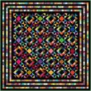 ALEJANDRO - 101" x 101" - Quilt-Addicts Pre-cut Patchwork Quilt Kit