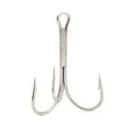 Mustad Treble Hooks 3551-DT (3549), Duratin, Size 7/0, 25 Pack