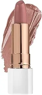 FLOWER BEAUTY By Drew Barrymore Petal Pout Lipstick - Nourishing & Highly Pigmented Lip Color with Antioxidants, Matte Finish - Spiced Petal