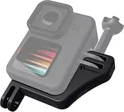 Dreampick Vertical Mount for GoPro Hero 11 10 9, DJI Osmo Action Frame Camera Mount, Housing for GoPro Connection, VRT Adapter