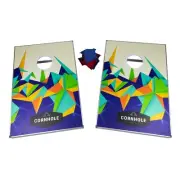 CORN HOLE TOSS - Game Board Set | Party Game Bean Bag - Origami Design