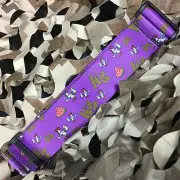 NEW KM Paintball Mask Goggle Strap - 09 Chicken, Watermelon & Waffles - Purple