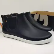 Bogs Kicker Rain Chelsea Boot Womens Size 11 Black Waterproof 72509