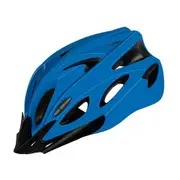 Bicycle Cycling Helmet EPS+PC Cover Integrated-Mold Breathable Riding Helmet MTB Bike Safely Cap Riding Equipment blue_Head circumference 52-60 can be adjusted