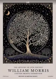 William Morris Vintage Canvas Wall Art Exhibition TREE OF LIFE 12 x 16 274
