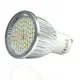 8*gu10 8W 60 Smd Led 暖白射燈燈泡強光燈帶玻璃罩