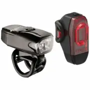 Lezyne KTV Drive Pair LED Light 200 Lumens rear 10L kit MTB Road E Bike Hybrid