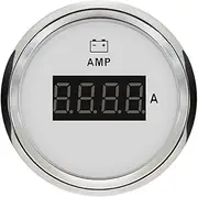 Digital Ammeter AMP Gauge 80A/150A with Current Sensor 2"(52mm) with Red Backlight 9-32V for Truck Auto Boat Automotive Voltmeter(150A-WS)