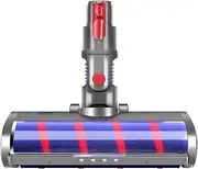 [Coodss] Soft Roller Head for Dyson V7 V8 V11 V10 V15 Cordless Stick Vacuum Cleaners Parts Hardwood Floor Attachment with LED Headlight
