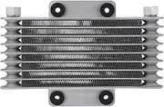 Car Radiator Motorcycle Oil Radiator Silver 125ml Low Wear Strong Power Fit For GY6 125CC‑250CC Motocross ATV 8 Row Engine Oil Cooler Radiator Fin Comb Kit