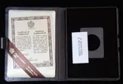1979 Canada $100/22k Gold proof Coin/Royal Canadian Mint Box & COA OGP No Coin!