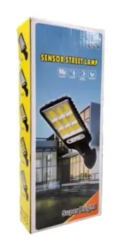 616-5 Sensor Street Lamp Security Light Super Bright Motion Activated Solar