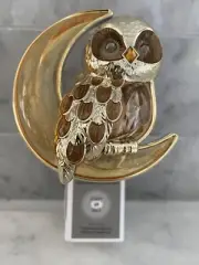 Bath & Body Works Owl On Moon Wallflower Plug Halloween Fall Nightlight New