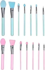 Silicone Applicator | Facial Mud Applicators Set of 14,Face Brush Applying Tool for Facial Mud, Clay, Modeling, Body Lotion, and BB Cream