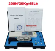 Dynamometer Digital Push Pull Force Gauge Testing Tools 200N/20Kg/45Lb HF-200