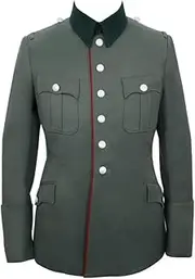 [militaryharbor] WW2 WWII German Heer M28 Officer Artillery Gabardine Piped Service Tunic Jacket I