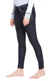 Equine Couture Alice Denim Embroidered Ladies Breeches ...