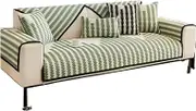 1PC Chenille Sofa Covers Towel Universal Wheat Style Sofa Cushion Mat for Living Room Non-Slip Couch Armrest Backrest Cover(A1 Sofa Mat Cover,J 90x210cm 1pc)
