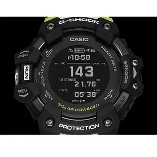 CASIO 卡西歐 G-SHOCK 心率偵測 x GPS定位 智能手錶-55mm GBD-H1000-1A7