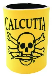 Calcutta CCCYL Can Cooler Yellow With Blk Logo