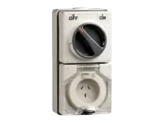 NEW CLIPSAL 56C310 3P 10A Switch Socket Outlets
