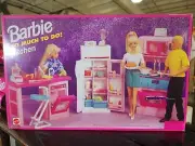 1995 Mattel Barbie So Much To Do Kitchen- New In Box