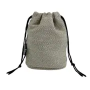 Tan Chevron Tweed Sunfish golf valuables pouch essentials bag