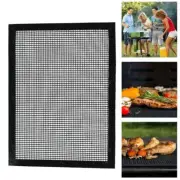 Grill Grill Non-Stick BBQ Grill Base Bowl Grill Non-Stick Mesh 40 x 33 cm