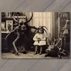 MAGNET Children Halloween Bedroom Scary Masks Monster Imaginary Friend Weird