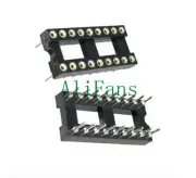 20PCS Gold Plated 18 Pin DIP SIP Round IC Sockets Adaptor Solder Type