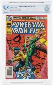 Power Man and Iron Fist #54 1st Appearance Incinerator CBCS 9.8 1978 cgc