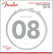 Fender Yngwie Malmsteen Signature Electric Guitar Strings, SUPER LIGHT 8-46