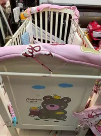 在飛比找Yahoo!奇摩拍賣優惠-二手童心草原熊嬰兒床