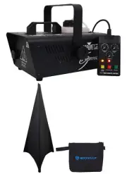 Chauvet DJ H1200 Hurricane 1200 Fog Machine W/Remote Timer-18,000 CFM+Free Scrim