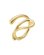 Georg Jensen 18K Yellow Gold Mercy Swirl Ring