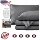 Split California King Sheet Set - Luxury Ultra-Soft 1800 Microfiber - 5 Pieces