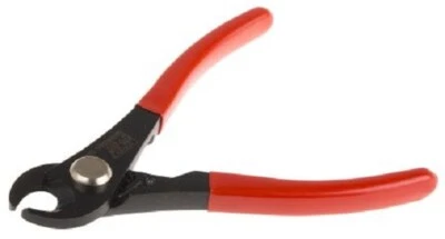 Facom CABLE CUTTER 170mm Length, 40mm Jaw,10mm Capacity, Integral Opening Spring