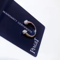 在飛比找Yahoo!奇摩拍賣優惠-【少女館】新款Piaget戒指伯爵戒指時尚轉動 開口 戒指 