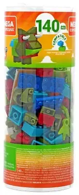 Mega Construx Wonder Builders 140 Piece Tube GVM53 [Version 2]