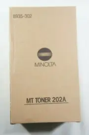 2 Pack OEM MINOLTA MT TONER 202A 8935-302 12.6 oz, New, Free 2-3 Day Ship!!!